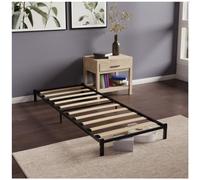 Dreamzie Somier 90x200 cm - Somier para Cama con Patas -Láminas Madera y Estructura de Tubos de Acero - Altura de 25 cm - Base Resistente - Montaje Sencillo