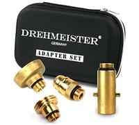 Drehmeister Juego de Adaptadores para GLP W21.8 Adaptador para Tanque con Caja - Todos los adaptadores Europa Autogas (W21.8)
