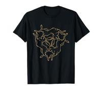 DREI Hasen Trinität Spirituell Symbol Erde Sonne Mond Natur Camiseta
