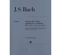 Drei Sonaten für Violine und Klavier (Cembalo) BWV 1020, 1021,1023