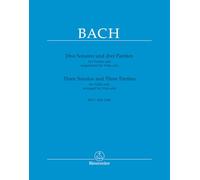 Drei Sonaten und drei Partiten für Violine solo BWV 1001-1006 (eingerichtet für Viola solo). Spielpartitur