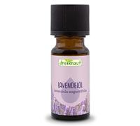 dreikraut Aceite de lavanda orgánico, 100% natural, aceite aromático, cosmético (10 ml, aceite de lavanda)