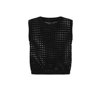 DreiMaster Klassik Chaleco de punto negro M-L negro