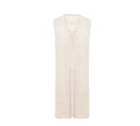 DreiMaster Klassik Chaleco de punto 'Vernole' blanco XS-S blanco