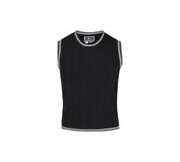 DreiMaster Maritim Top de punto 'Nautical' negro / blanco L negro / blanco