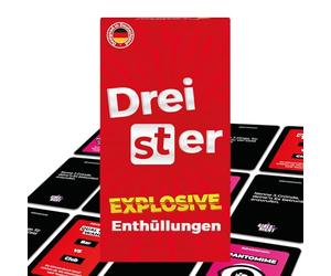 Dreister ATM Gaming Explosive Revelaciones | Juego de Fiesta con 480 Cartas para una Divertida Noche de Juegos | Conocido por Tiktok