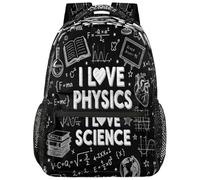Drekrid Mochila escolar de viaje para niños y niñas, mochila ligera de matemáticas, mochila para libros de 15.6 pulgadas para mujeres y hombres, estudiantes universitarios, escuela secundaria