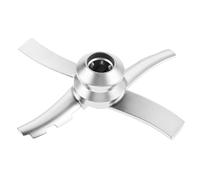 DRELD Hoja de paleta de repuesto y piezas de repuesto compatibles con la máquina de helados Ninja CREAMi NC300 Series, hoja mezcladora de acero inoxidable (compatible con NC299AMZ/NC301/CN305A/CN301CO