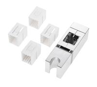 DRELD Soporte de ducha ajustable - No se quita el soporte de barra de ducha con cuatro tamaños de soportes de barra de elevación deslizantes - ideal para cualquier riel de ducha rectangular (18 x 30