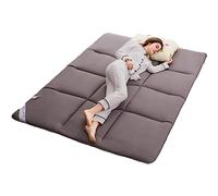 Dremdo Colchones De Suelo Japonés Colchones De Suelo Futun, Almohadillas De Cama De Tatami Engrosadas, Colchones De Suelo Plegable Transpirables Colchones,Gris,100x200cm