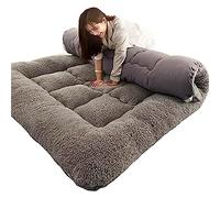 Dremdo Colchón Plegable Japonés Doble Futón Esterilla De Suelo, Suave Tatami Acolchado Almohadilla para Dormir Camping