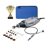 Dremel 3000 Champion Herramienta Rotativa, Motor 130W, 33.000 RPM con 25 Accesorios, Trofeo Grabable, Bolsa De Almacenamiento, Eje Flexible para Cortar, Grabar, Lijar, Perforar - Edición Limitada