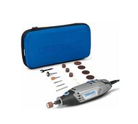 Dremel 3000 - Multiherramienta 130 W, kit con 15 accesorios y estuche, velocidad variable 10.000-33.000 rpm para tallar, grabar, fresar, amolar, limpiar, pulir, cortar y lijar