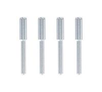 Dremel 402 - Paquete múltiple de mandriles, 4 mandriles con un diámetro de mango de 3,2 mm para discos de pulir y discos de corte