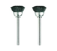 Dremel 404-02 Paquete de 2, cepillo de nailon de 1/2 pulgada