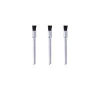 Dremel 405 Juego de accesorios de cepillos de cerdas, 3 cepillos (3,2 mm) para limpiar superficies planas o ranuras en materiales de plástico y acero