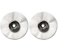 Dremel 423S EZ SpeedClic Disco de pulir para acero, aluminio, latón, plata, oro (25 mm) (Paquete de 2)