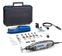 Dremel Herramienta rotativa de 175 W, kit de multiherramienta con 3 complementos y 45 accesorios, motor de 175 W con retroalimentación electrónica, velocidad variable de 5000 a 35000 rpm, Multicolor