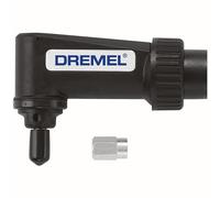 Dremel 575 Accesorio de ángulo recto para herramienta rotativa, accesorio de taladro angular, negro
