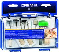 Dremel 684 Kit de limpieza y pulido, juego de accesorios con 20 accesorios para multiherramientas rotativas