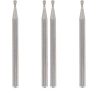 Dremel 7103 - Punta diamante 2 mm, juego accesorios 2 muelas para herramienta rotativa para grabar, tallar y retocar madera, porcelana, cerámica, vidrio, cuero, plástico (Paquete de 2)