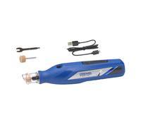 Dremel 7350 Pet 3.6V Cordless Multiherramienta para limado de uñas de mascotas fácil de usar, silencioso y ligero con 2 accesorios de esmerilado, 1 protector de seguridad y 1 cable USB