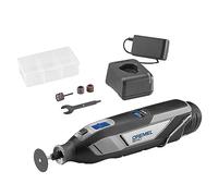 Dremel 8240 - Multiherramienta sin cable con batería de litio de 12V 2Ah, kit de 5 accesorios, Velocidad variable 5000-35 000 rpm y carga rápida