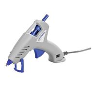 Dremel 930 Pistola de pegamento caliente 105-165°C - Pistola de pegamento de doble temperatura con punta de precisión antigoteo, doble temperatura y 18 barras de pegamento multiuso (7 mm)