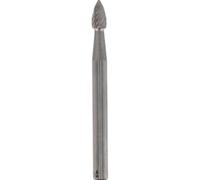 Dremel 9911 - Fresa de carburo de tungsteno con punta de cono de pino3.2 mm, accesorio punta cuadrada para herramienta rotativa para grabar, tallar en metal, carbono, aluminio