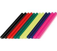 Dremel GG05 - Paquete de 12 barras de pegamento caliente de colores, 12 barras de pegamento de colores multiuso de 7 mm para baja temperatura (105-140° Celsius)
