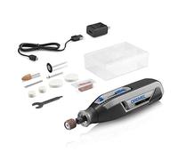 Dremel Lite 7760 N/10 - Herramienta giratoria inalámbrica de iones de litio de 4 V, kit multiusos de velocidad variable, carga USB, fácil cambio de accesorios, perfecto para bricolaje y manualidades,