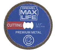 Dremel Max Life EZ506HP - Rueda de corte de metal de alto rendimiento de 38,1 mm, color azul