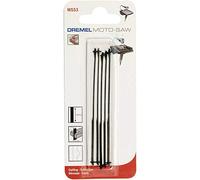 Dremel MS53 - Hojas de sierra de metal para la sierra de mesa MS20, kit de accesorios con 5 hojas de sierra para trabajar el metal