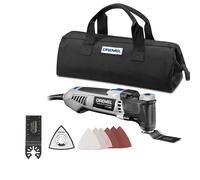 Dremel Multi-Max MM35-02 3.5 Amp Variable Speed Corded Oscillating Multi Tool Kit with 8 Accessories and Storage Bag - Ideal for Metal & Wood Cutting, Grout Removal, and Sanding Applications