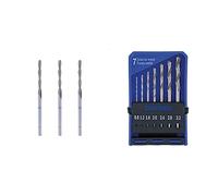 Dremel - Paquete de Brocas Espirales 561 y Brocas de Precisión 628 Multiuso - Juego de 3 y 7 Accesorios Con Diámetro de Corte 3,2 mm para Herramienta Rotativa