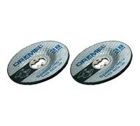 Dremel SC541 EZ Speedclic Juego de accesorios de las muelas, 2 muelas reforzadas para lijar y afilar metales (Paquete de 2)