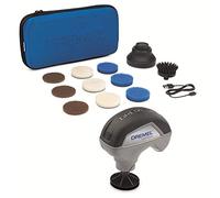 Dremel Versa Limpiador de Alta Velocidad - Kit de Limpieza con 9 Almohadillas Multifunción, 1 Cepillo de Cerdas y 1 Protector Antisalpicaduras para Limpieza y Fregado más Rápidos y Fáciles