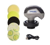 Dremel Versa Power - Kit de estropajo con 5 almohadillas de esponja de limpieza Scrub Daddy, estropajo eléctrico inalámbrico impermeable, de alta velocidad, limpieza multisuperficie para cocina, hogar