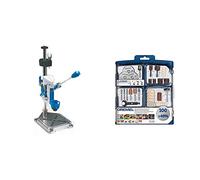 Dremel Workstation - Centro de trabajo para Dremel (TM) (220) + Dremel 2.615.S72.3JA Kit de 100 accesorios variados