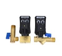 Drenador electrónico automático de 1/2" DN15 Opt-A, 12 V/24 V CC, 110 V/220 V CA, temporizador electrónico, válvula de drenaje for tanque de gas comprimido, Opt-B