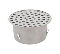 Drenaje de acero inoxidable para exteriores para una gestión eficaz del agua de lluvia y prevención de obstrucciones (75 tubos)