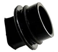 Drenaje de máquina de remo de resistencia al agua, tapón de sellado de goma para apertura de tanque de 24.5 mm-25 mm, accesorio negro (S)