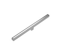 Drenaje de piso acero inoxidable 304 gris bronce a rayas Lavalory, cubierta drenaje lineal largo for ducha baño para Baño Piso Cocina Y Más(Brushed nickel,900mm)