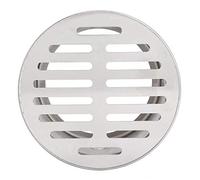 Drenaje de Piso de Acero Inoxidable Cubierta de Drenaje de Piso antibloqueo Filtro de Drenaje de Piso para Uso en Patio al Aire Libre(110 Flat Mouth)