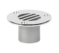 Drenaje de piso de barco de acero inoxidable 316, apto for yates, kayaks, desagües de cubierta o baños (25 mm), herrajes.