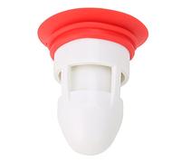 Drenaje de Piso de Ducha Preventor de Reflujo Núcleo de Alcantarillado Tapón Antiolor Desodorante Núcleo de Drenaje de Piso Drenaje Anti-Bloqueo Colador de Alcantarillado Colador de(Blanco Rojo)