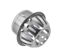 Drenaje de piso de techo de acero inoxidable 304 con filtro antiobstrucción, diseño silencioso y estilo de tarjeta fácil de instalar para techos planos y terrazas, 50-200 mm S (110 mm)