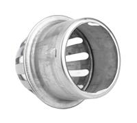 Drenaje de piso de techo de acero inoxidable 304 con filtro antiobstrucción, diseño silencioso y estilo de tarjeta fácil de instalar para techos planos y terrazas, 50-200 mm S (75 mm)