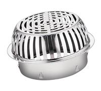 Drenaje de Piso in Acciaio INOX, Tapa Rejilla Desagüe de Suelo, desagües de Lluvia, Escurridor de Pisos para Patio al Aire Libre, Techo 50-200mm(160mm)