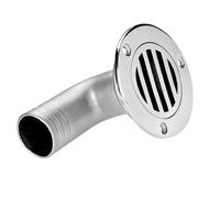 Drenaje de piso marino - Drenaje de cubierta de acero inoxidable con diseño resistente, cubierta de drenaje resistente para yate, y con acabado elegante, gestión del agua para baño, cocina